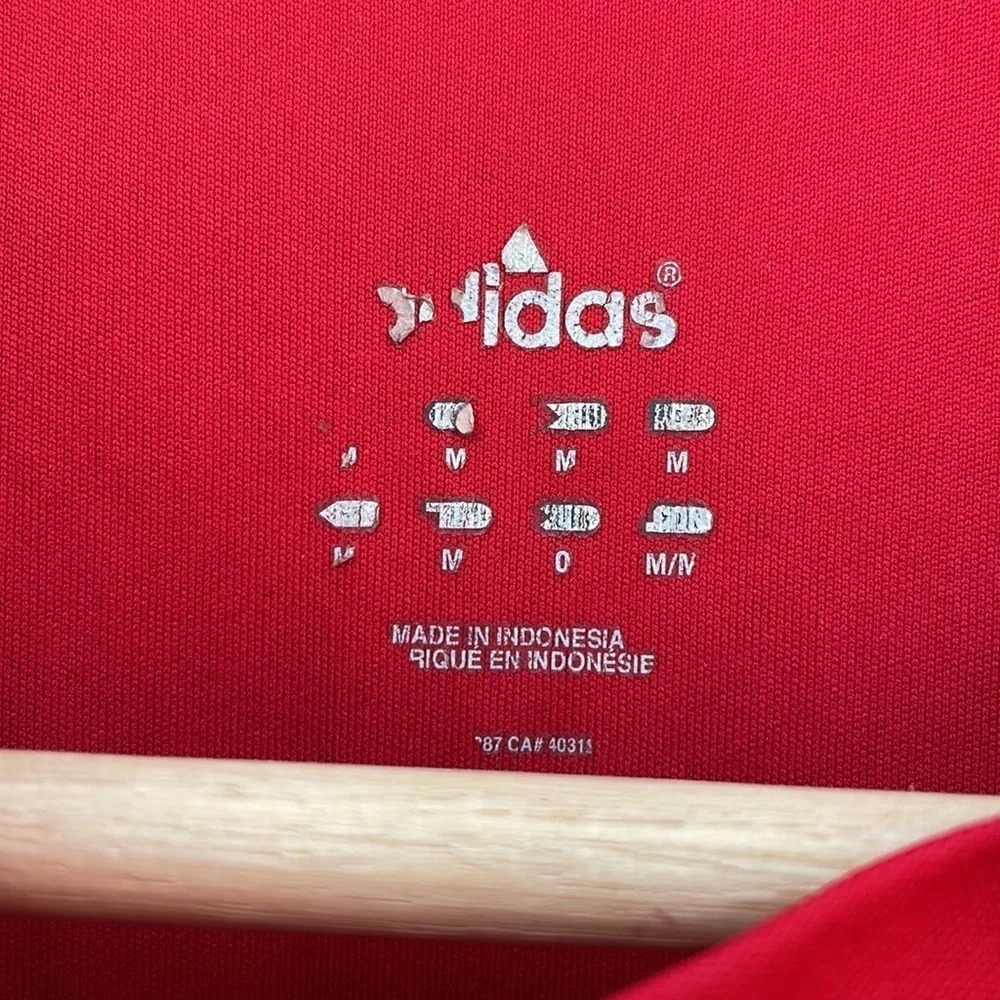 Adidas men's medium red dry fit shirt - Picture 2 of 3